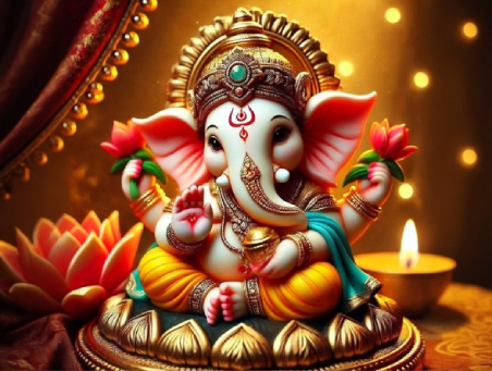 Cute Ganesha DP for Whatsapp